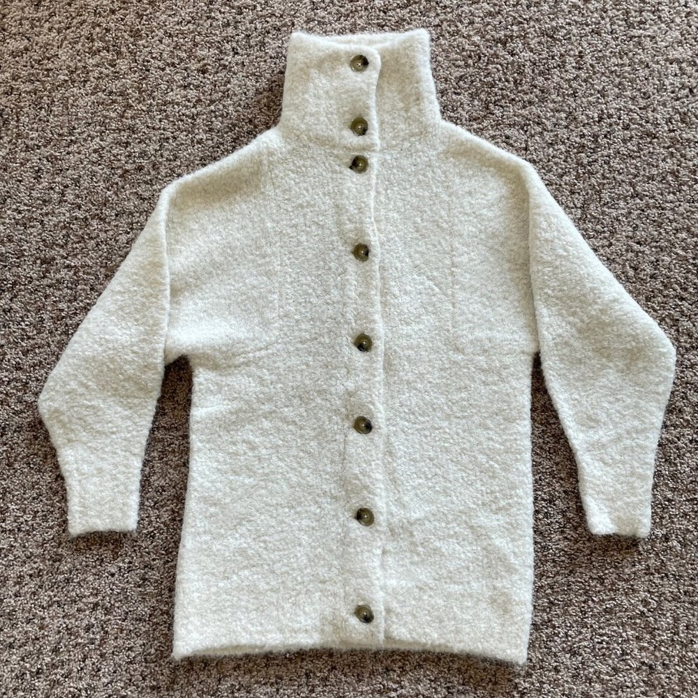 Aritzia Wilfred Oversized Alpaca Cardigan